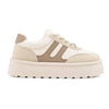 Pantofi sport de dama,Cu interior imblanit,D1458,Bej