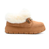 Ghete de dama,Din piele ecologica intoarsa cu interior imblanit,GD1098,Camel