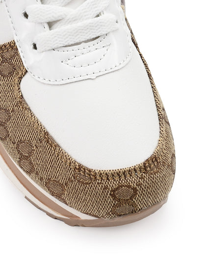 Pantofi sport De dama din Piele ecologica, 1264 - Alb