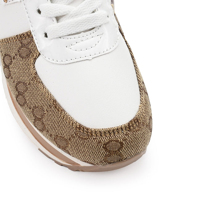 Pantofi sport De dama din Piele ecologica, 1264 - Alb