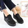 Pantofi Sport De Dama,Din Piele ecologica,D1482,Negru
