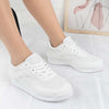 Pantofi Sport De Dama,Din material textil,D1495,Alb