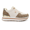 Pantofi sport De dama,cu insertii de plasa,1266,Bej