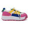 Pantofi sport de dama,Din Piele ecologica,D1316,Fucsia