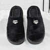 Papuci de casa Barbati,cu blanite,PB2024,Negru