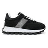 Pantofi sport De dama ,Din material textil,1276, Negru