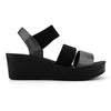 Sandale de dama,Cu platforma,Din Piele Ecologica,SA92,Gun