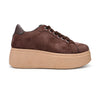 Pantofi Sport De Dama,Din Piele Ecologica Intoarsa,D1433,Maro