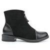 Ghete de dama,Din piele  ecologica cu interior imblanit,GD1002,Negre