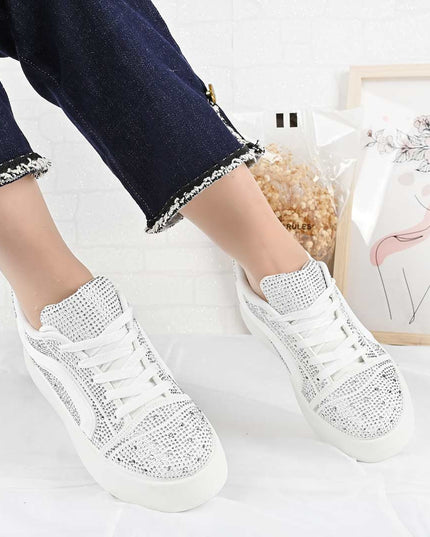 Pantofi Sport De Dama din Piele ecologica, D1479 - Negru