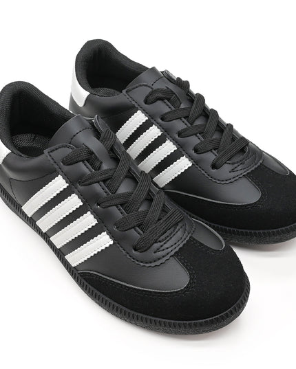 Pantofi sport de dama,D1303,Din piele ecologica,Negru