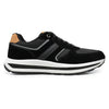 Pantofi sport de barbati,Cu insertii de plasa,B4004,Negru