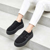 Pantofi Sport De Dama,Din Piele ecologica intoarsa,D1505,Negru