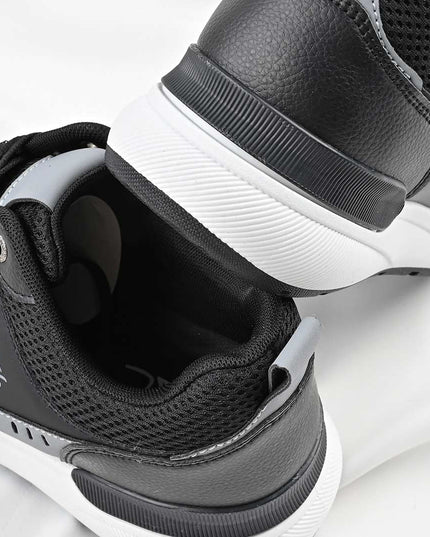 Pantofi sport de barbati din material textil, B4053 - Negru