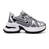 Pantofi sport De dama,cu inseretii din plasa,D1407,Gri