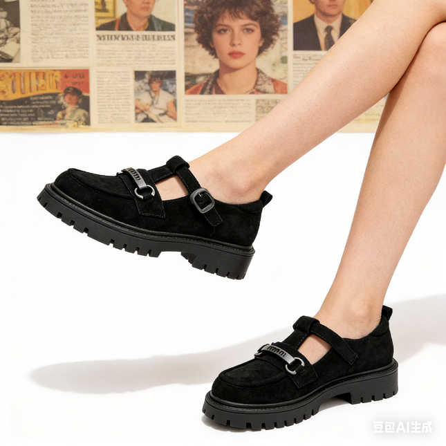 Pantofi casual de dama,Din piele ecologica intoarsa,P1267,Negru