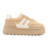 Pantofi sport de dama,Cu interior imblanit,D1458,Kaki