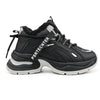 Pantofi sport de dama,Cu interior imblanit,D1338,Negru