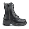 Ghete de dama,Din piele ecologica cu interior imblanit,GD1090,Negre