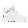 Pantofi sport de dama,Cu interior imblanit,D1457,Alb