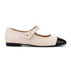 Balerini Casual De Dama,Din piele ecologica,BL502,Nude