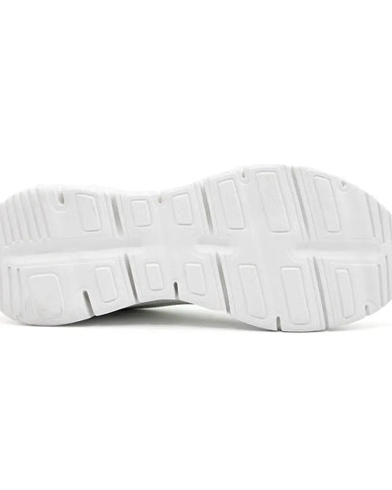 Pantofi sport de barbati usori, din material textil, B4017 - Alb