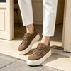 Pantofi Sport De Dama,Din Piele ecologica intoarsa,D1506,Verde