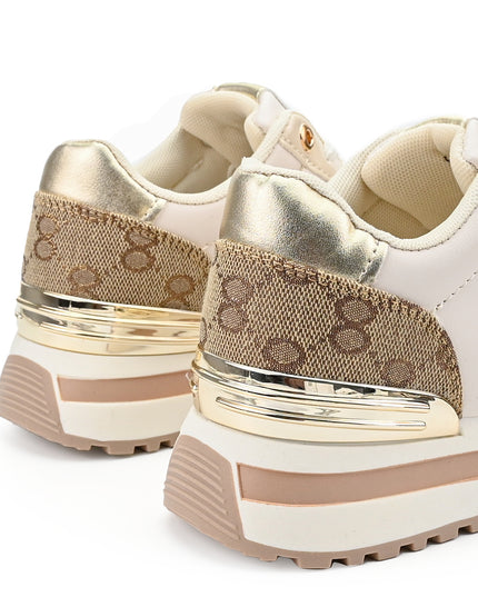 Pantofi sport De dama din Piele ecologica, 1264 - Bej