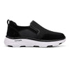 Pantofi sport de barbati,cu inseretii din plasa,B4030,Negru cu Alb