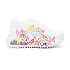 Pantofi Sport De Dama,Din Piele Ecologica,D1430.Alb