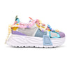 Pantofi Sport De Dama,Cu Insertii De Plasa,D1416,Multicolori