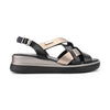 Sandale de dama,Cu platforma,Din Piele Ecologica,SA62,Negru