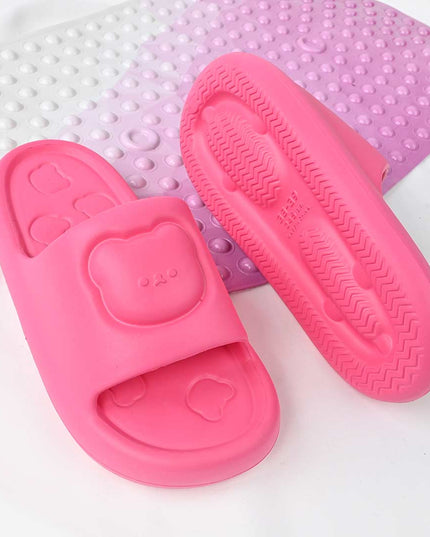 Papuci De Dama din Spuma, usoara, PD1080 - Fucsia