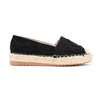 Espadrile de dama,Din material Textil,TD1281,Negru