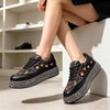 Pantofi Sport De Dama,Cu strasuri stralucitoare,D1418,Negru