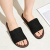 Papuci Casual De Dama,Din Piele Naturala,PD1103,Negru