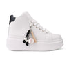 Pantofi Sport De Dama,Cu Platforma,cu acesoriu detasabil ,D1443,Alb