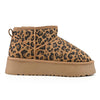 Cizme de dama,tip Ugg,Din piele naturala,imblanite,CD1035,Leopard
