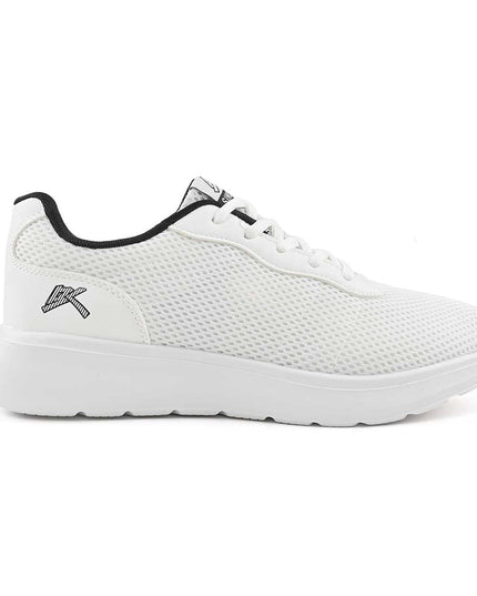 Pantofi sport de barbati din material textil, B4043 - Alb