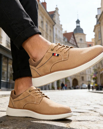 Pantofi casual de barbati,Din material denim,1299,Kaki OEM