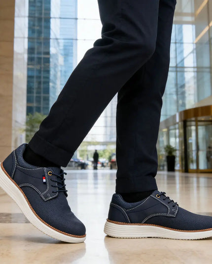Pantofi casual de barbati,Din material denim,1299,Albastru OEM