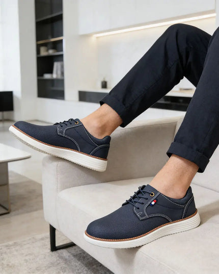 Pantofi casual de barbati,Din material denim,1299,Albastru OEM