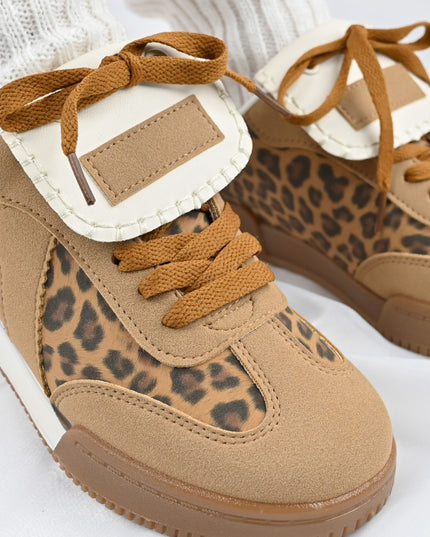 Pantofi Sport De Dama,Din Piele Ecologica,D1410,Leopard