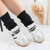 Pantofi Sport De Dama,Din Piele Ecologica intoarsa,D1411,Alb cu Negru