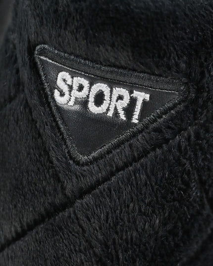 Papuci de casa Barbati,cu blanite,PB2022,Negru