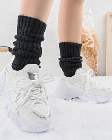 Pantofi Sport de dama,din material textil,1246,Alb