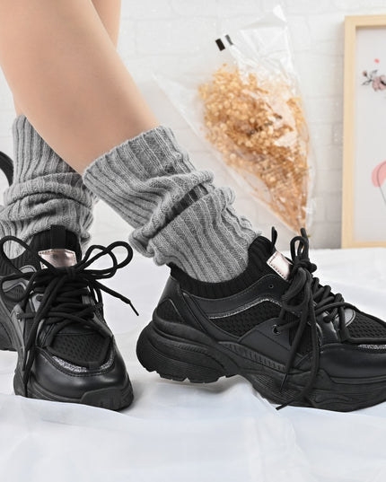 Pantofi Sport de dama,din material textil,1246,Negru