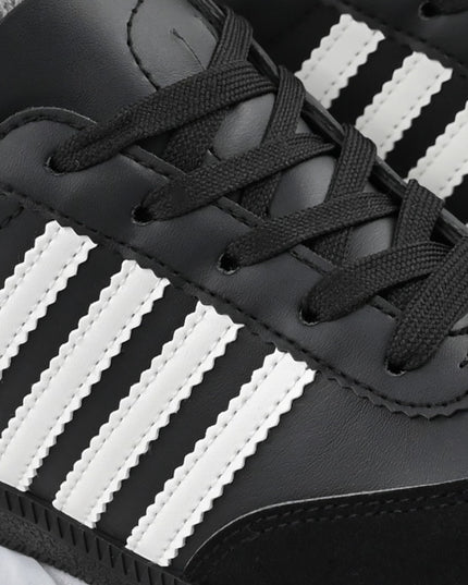 Дамски спортни обувки, D1303, Изработени от екологична кожа, Черни