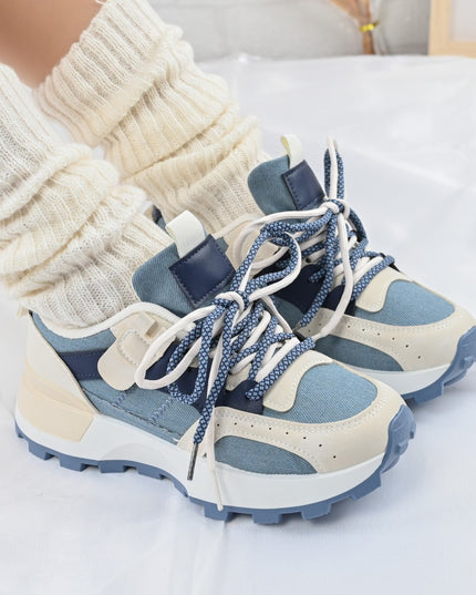 Pantofi sport de dama,D1307,Din material textil,Bej