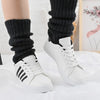 Pantofi sport de dama,D1310,Din piele ecologica,Alb cu Negru